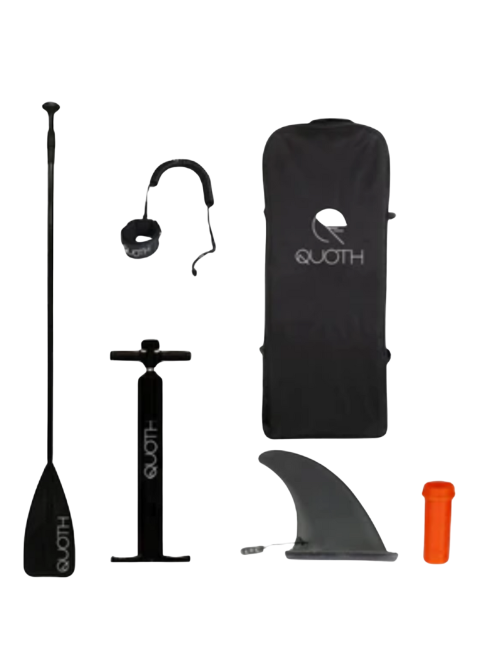 Quoth Bryne Paddleboard Kit  -  11'   White