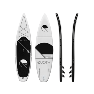 Quoth Bryne Paddleboard Kit  -  11'   White
