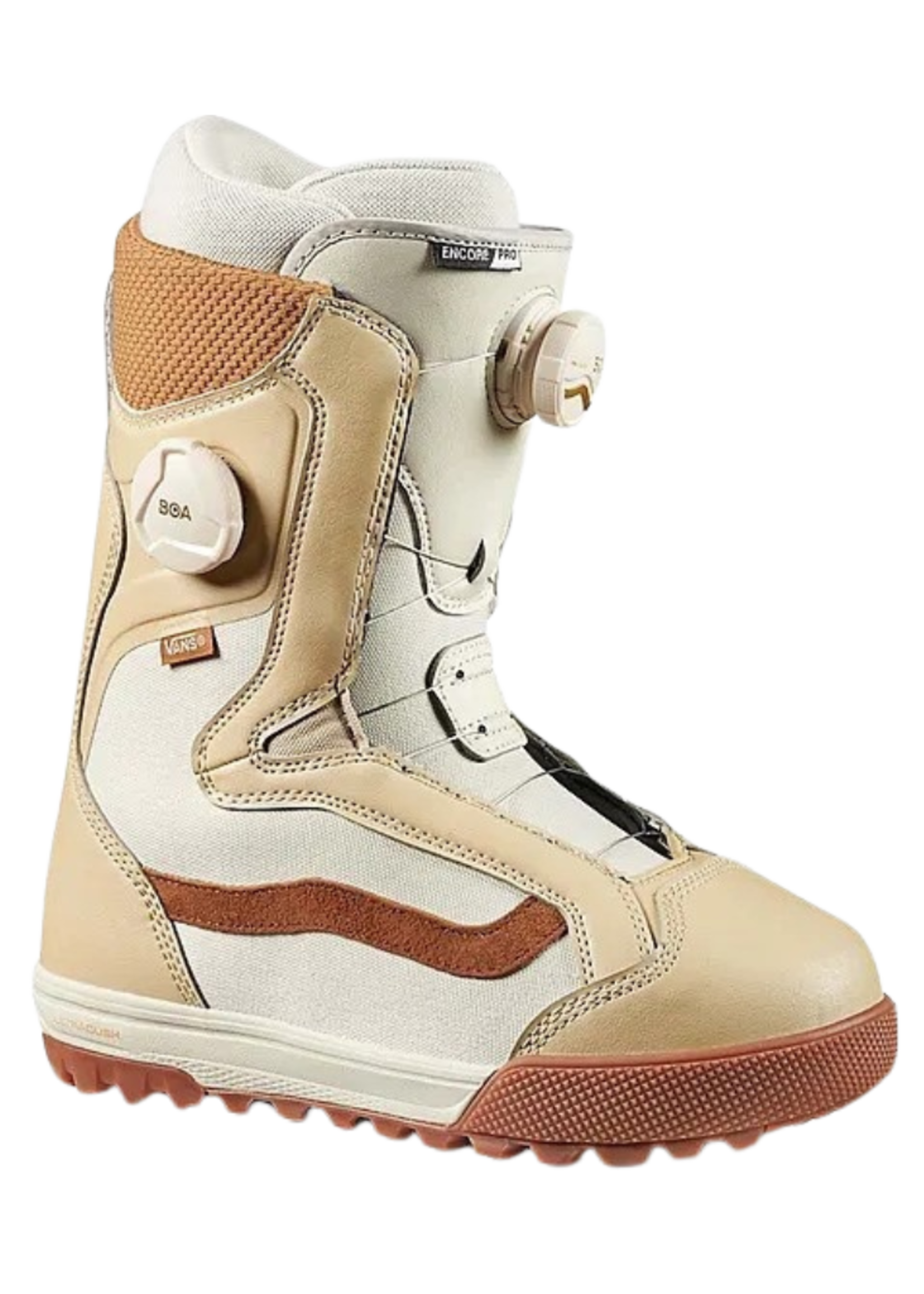 Vans Women's Encore Pro Snowboard Boot| Khaki / Bone