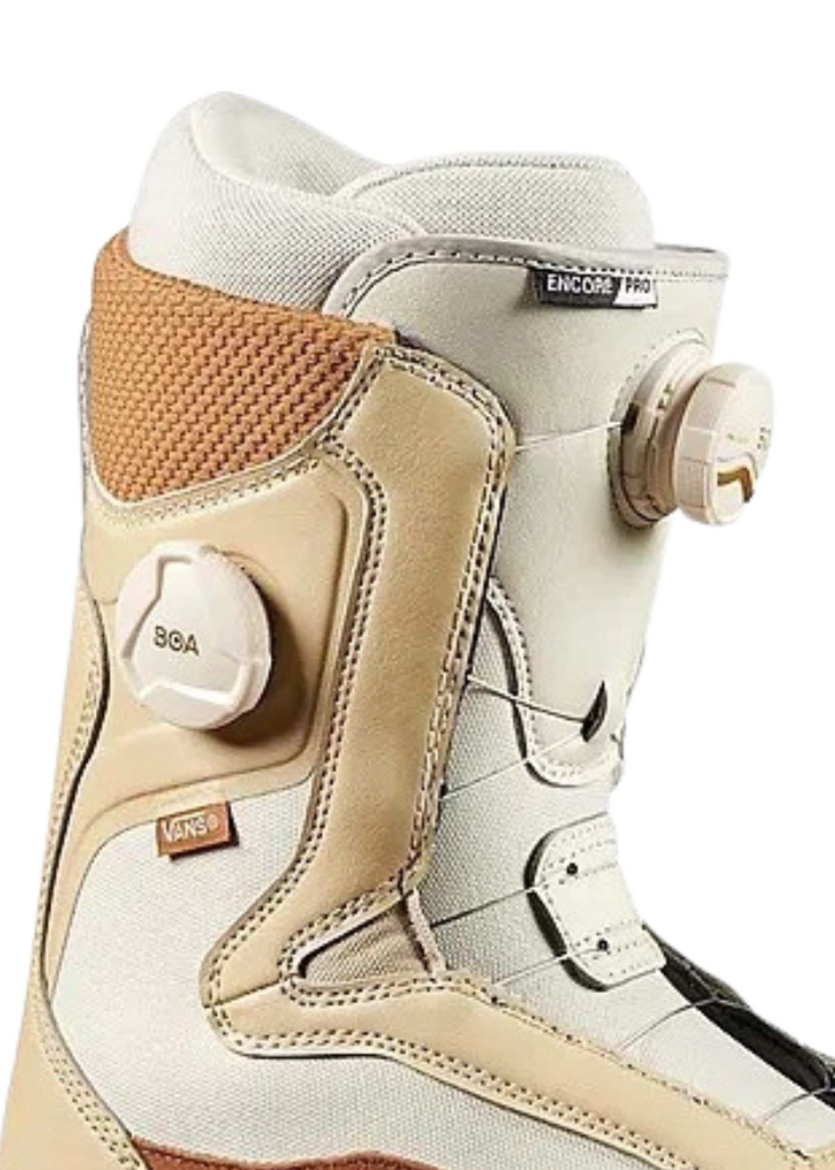 Vans Women's Encore Pro Snowboard Boot| Khaki / Bone
