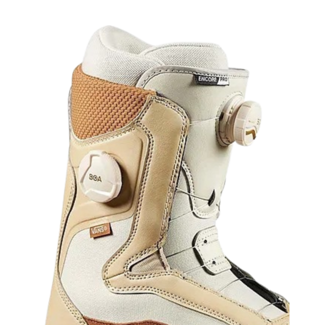 Vans Women's Encore Pro Snowboard Boot| Khaki / Bone