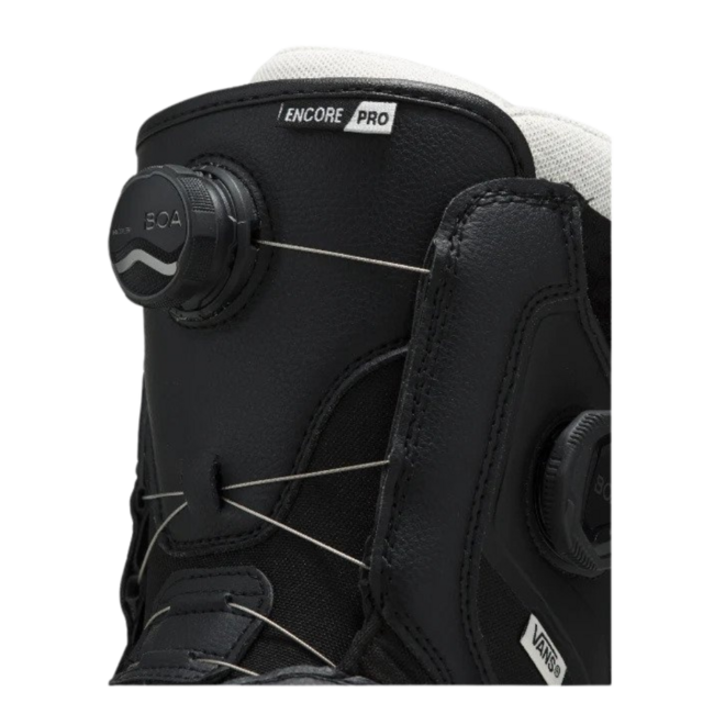 Vans Women's Encore Pro Snowboard Boot Black / Marshmallow