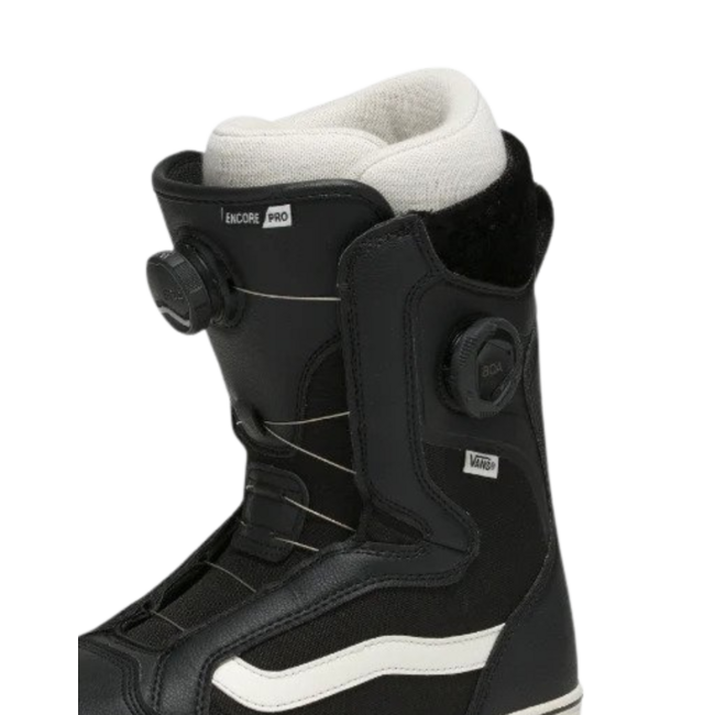 Vans Women's Encore Pro Snowboard Boot Black / Marshmallow