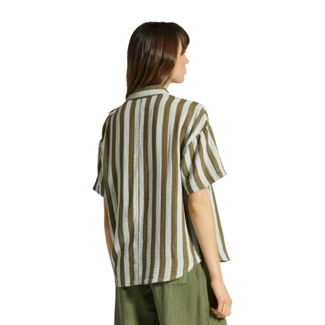 Brixton Mykonos Stripe Short Sleeve