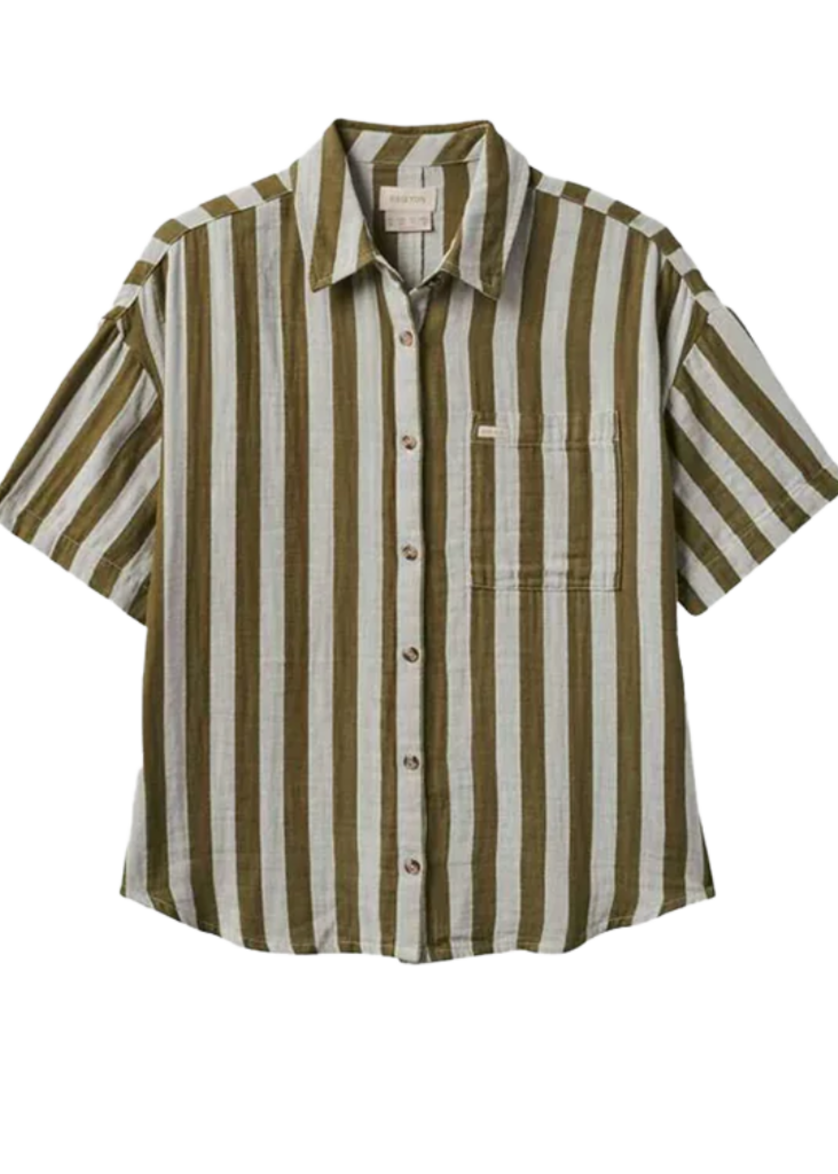 Brixton Mykonos Stripe Short Sleeve