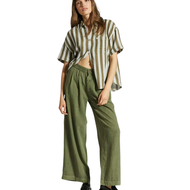 Brixton Mykonos Stripe Short Sleeve