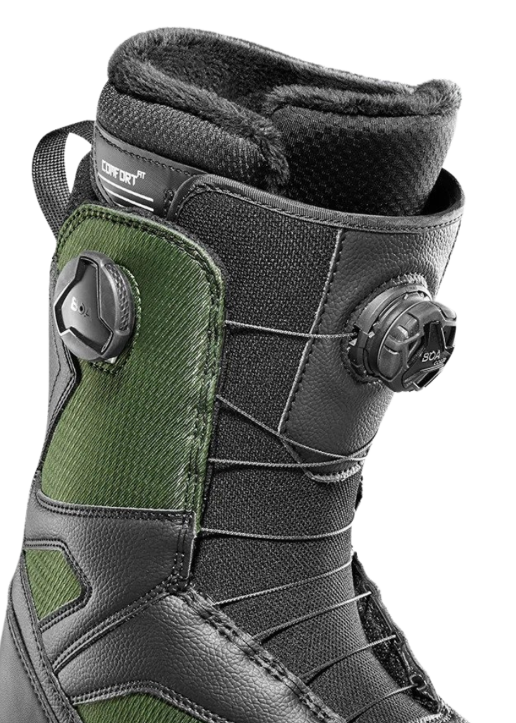 ThirtyTwo Women's STW Double BOA Snowboard Boot | Black / Green