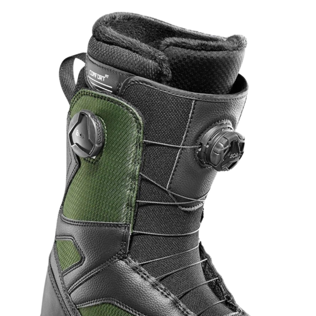 ThirtyTwo Women's STW Double BOA Snowboard Boot | Black / Green