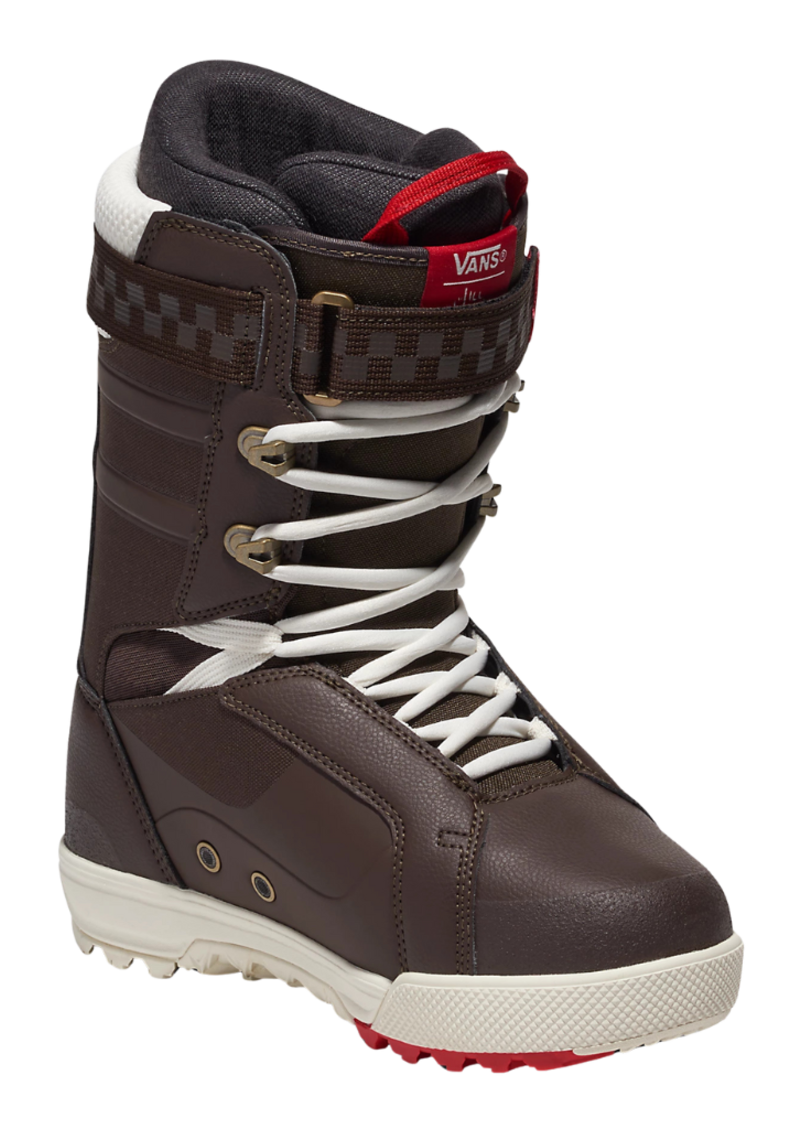 Vans Women's Hi-Standard Pro X Jill Perkins Snowboard Boot | Demitasse Brown
