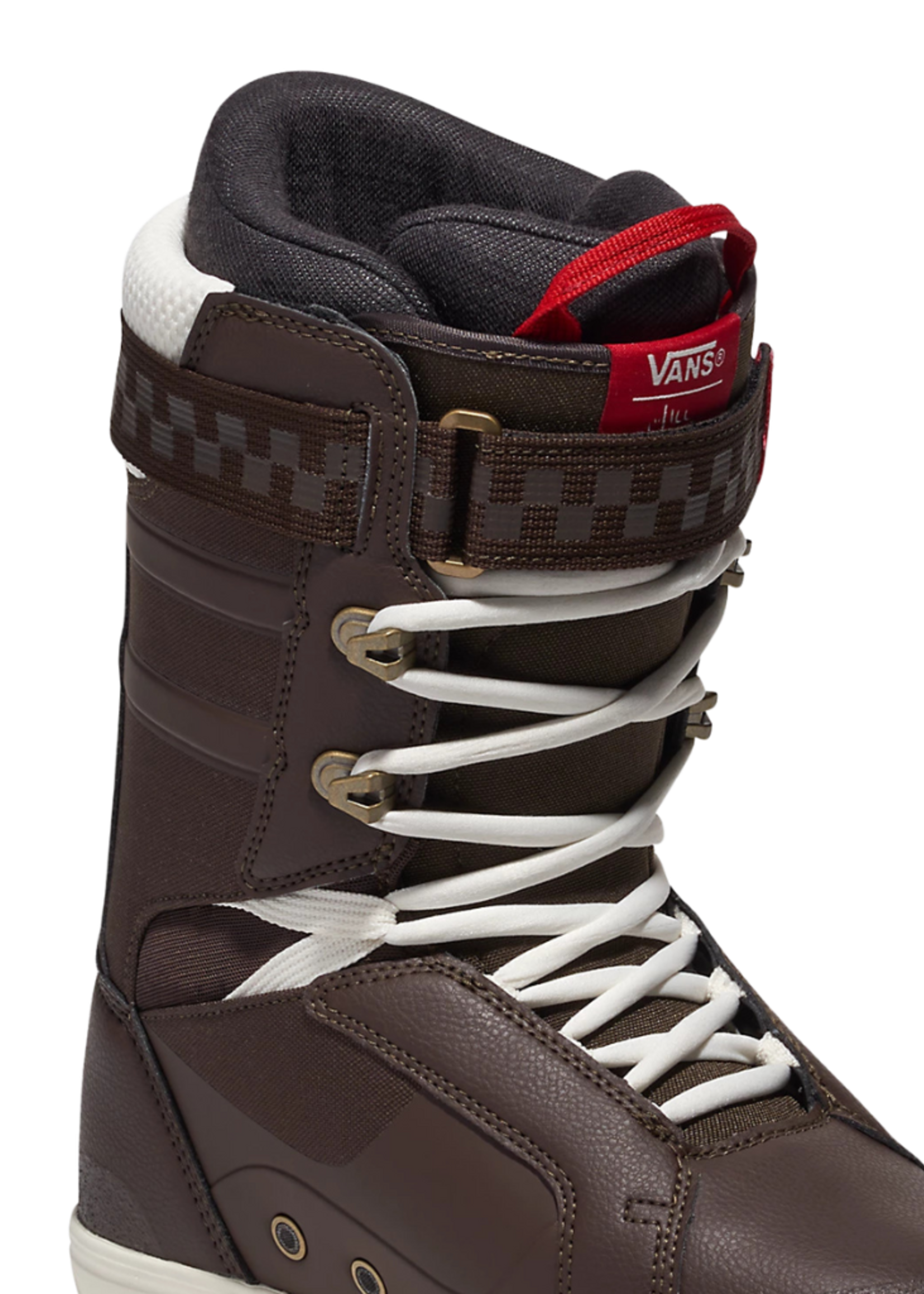 Vans Women's Hi-Standard Pro X Jill Perkins Snowboard Boot | Demitasse Brown