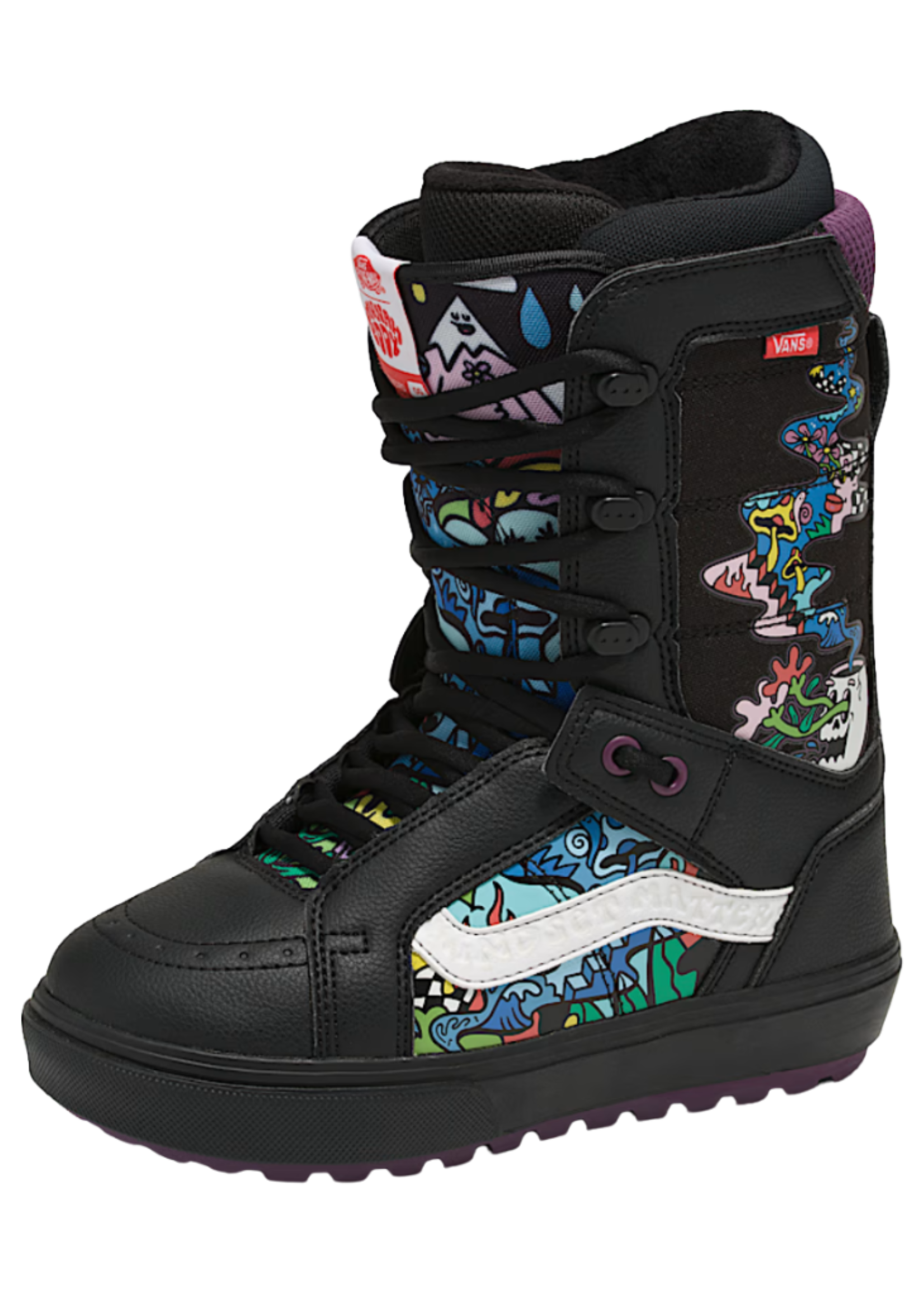 Vans Women's Hi-Standard OG X Hannah Eddy Snowboard Boot | Black Multi
