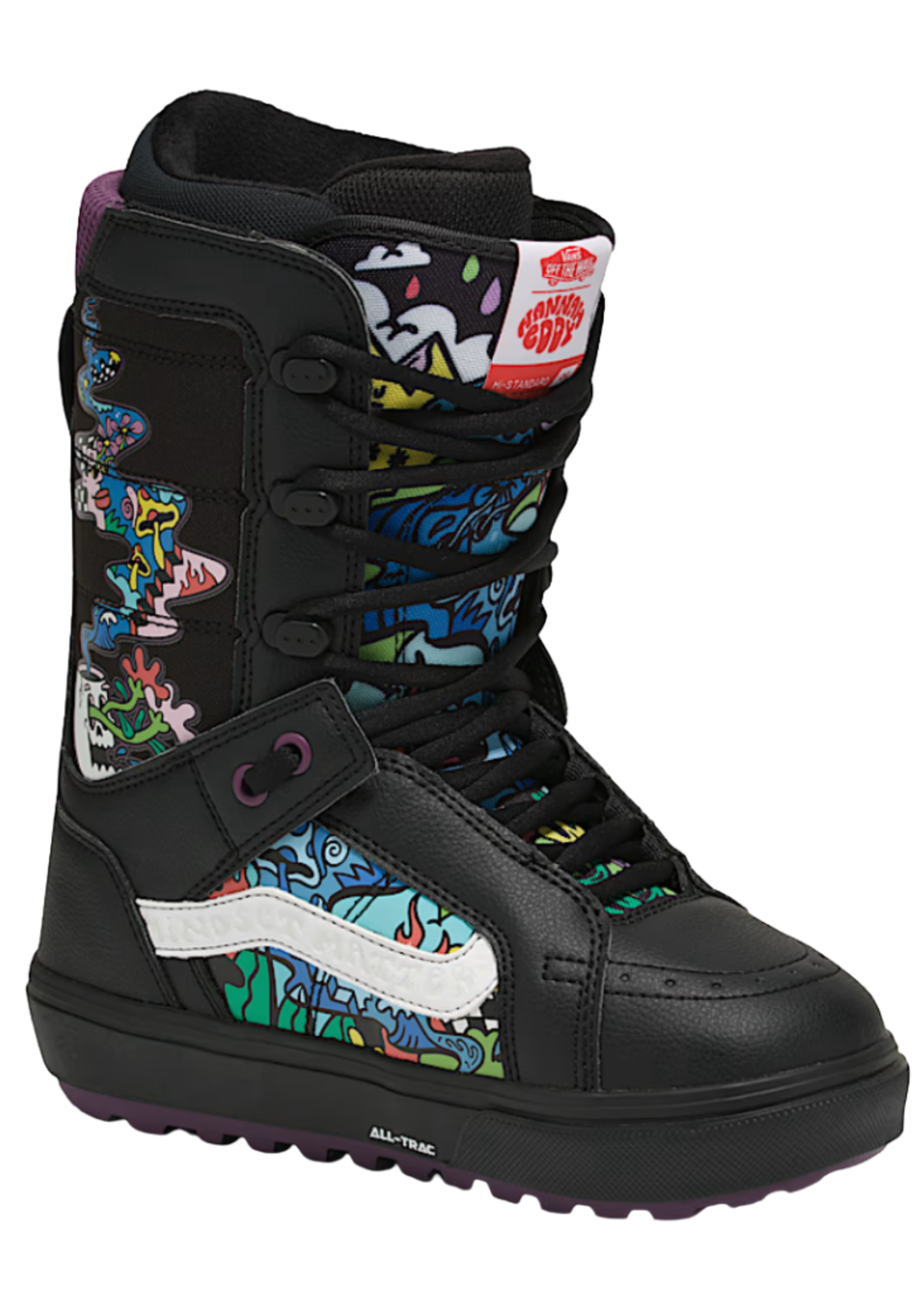 Vans Women's Hi-Standard OG X Hannah Eddy Snowboard Boot | Black Multi