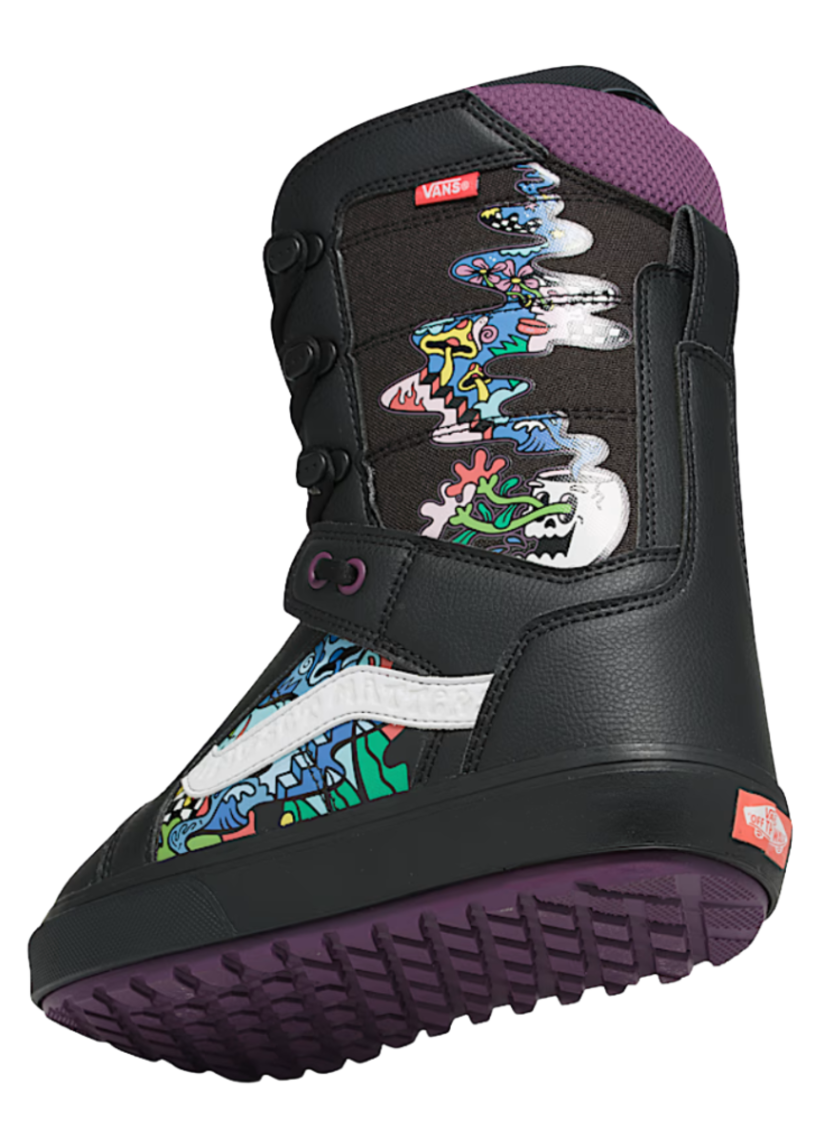 Vans Women's Hi-Standard OG X Hannah Eddy Snowboard Boot | Black Multi