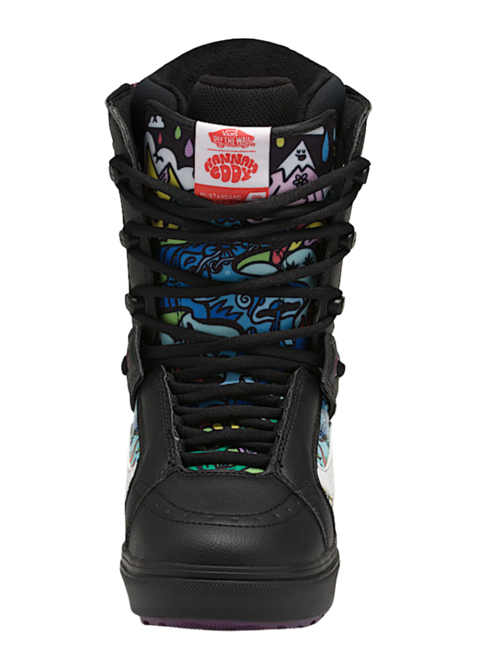 Vans Women's Hi-Standard OG X Hannah Eddy Snowboard Boot | Black Multi