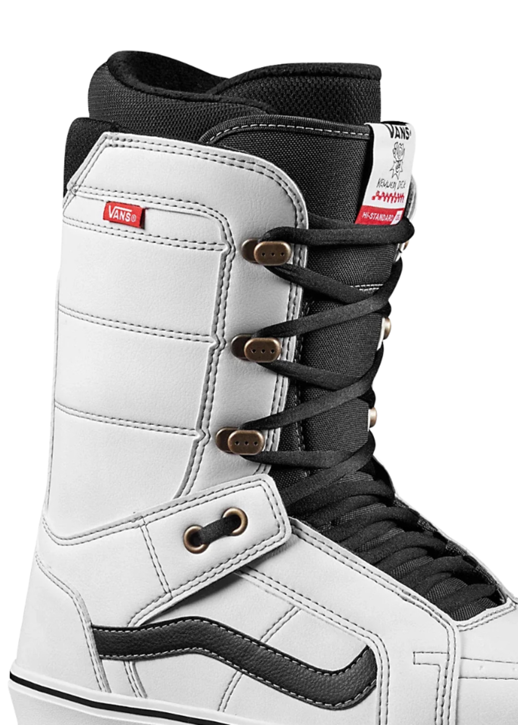 Vans Women's Hi-Standard OG X Kennedi Deck Snowboard Boot | White / Black