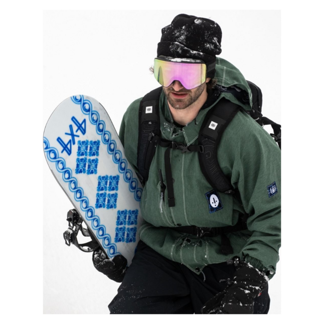 GNU Men's 4x4  Forest Bailey Directional Snowboard - 160cm