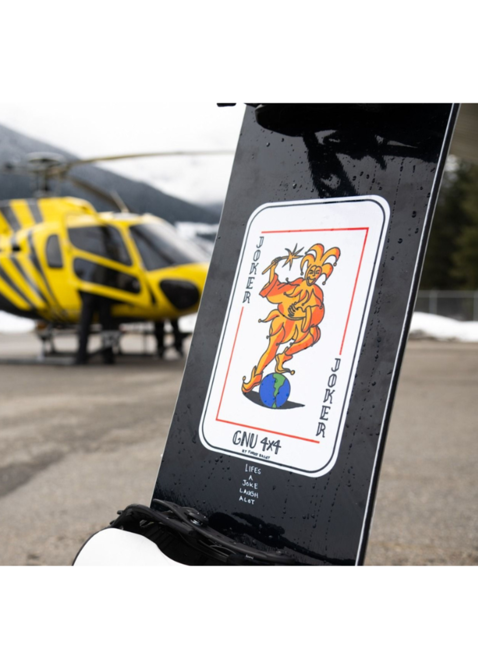 GNU Men's 4x4  Forest Bailey Directional Snowboard - 160cm