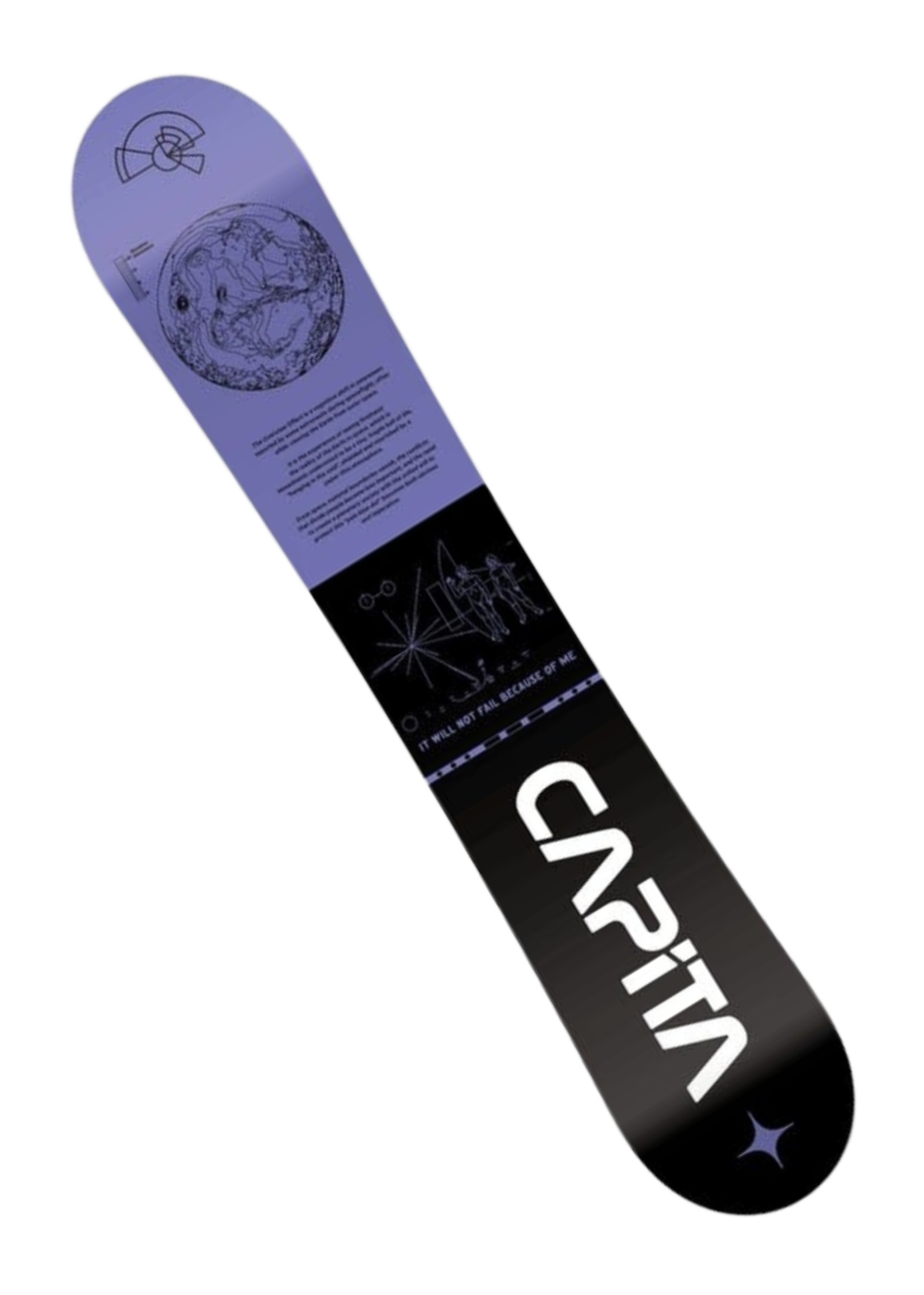Capita Men's Outerspace Living Snowboard | 154cm