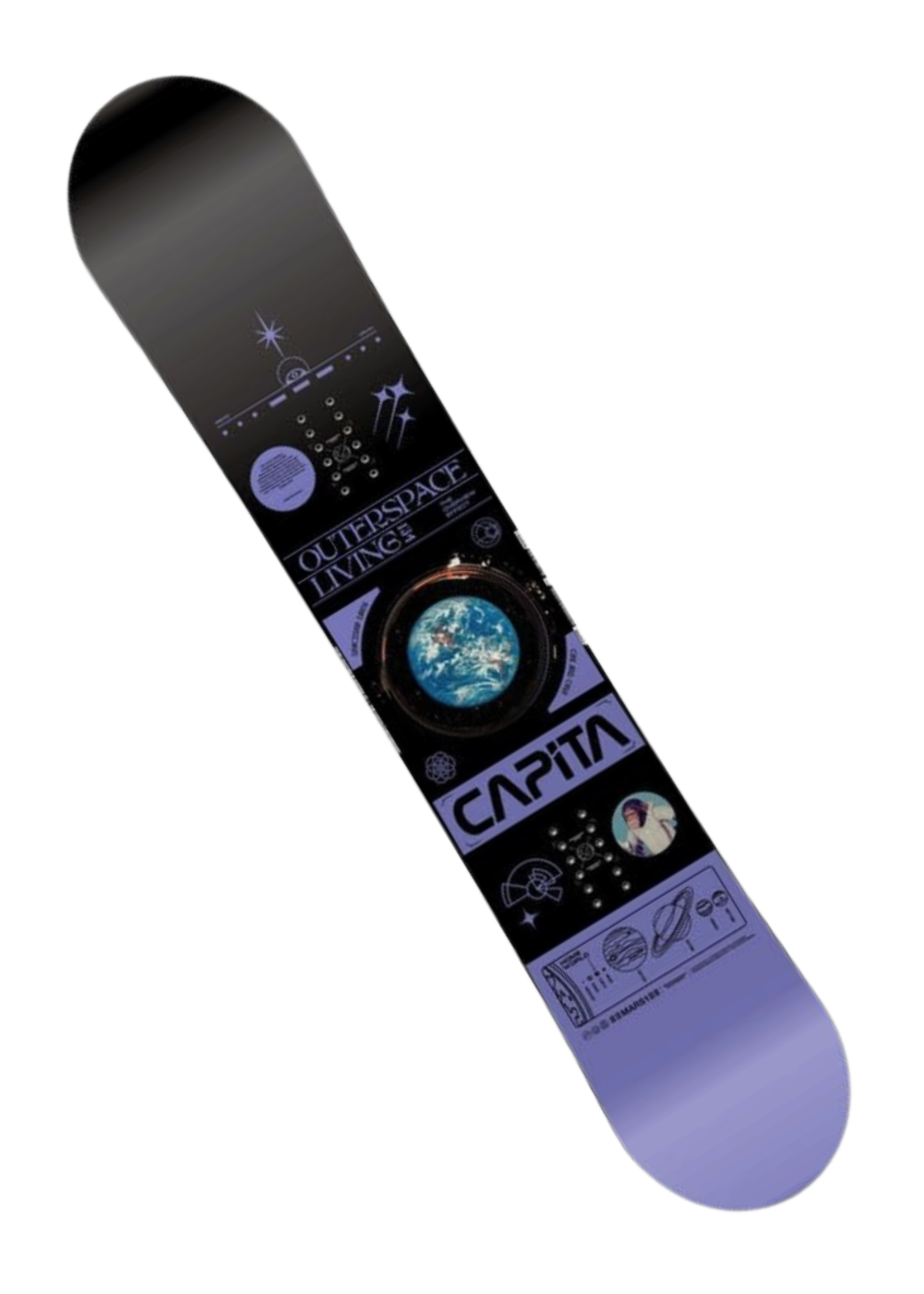Capita Men's Outerspace Living Snowboard | 154cm