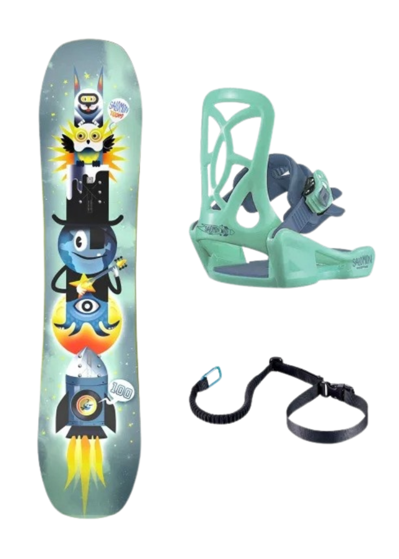 Salomon Youth Team Junior Snowboard Package