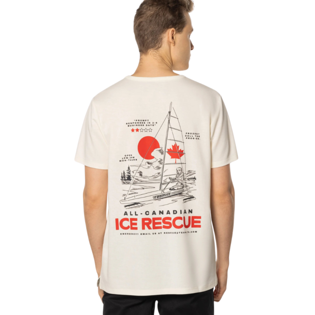 TEAMLTD Men's Ice Rescue Short sleeve T-Shirt  | Cream