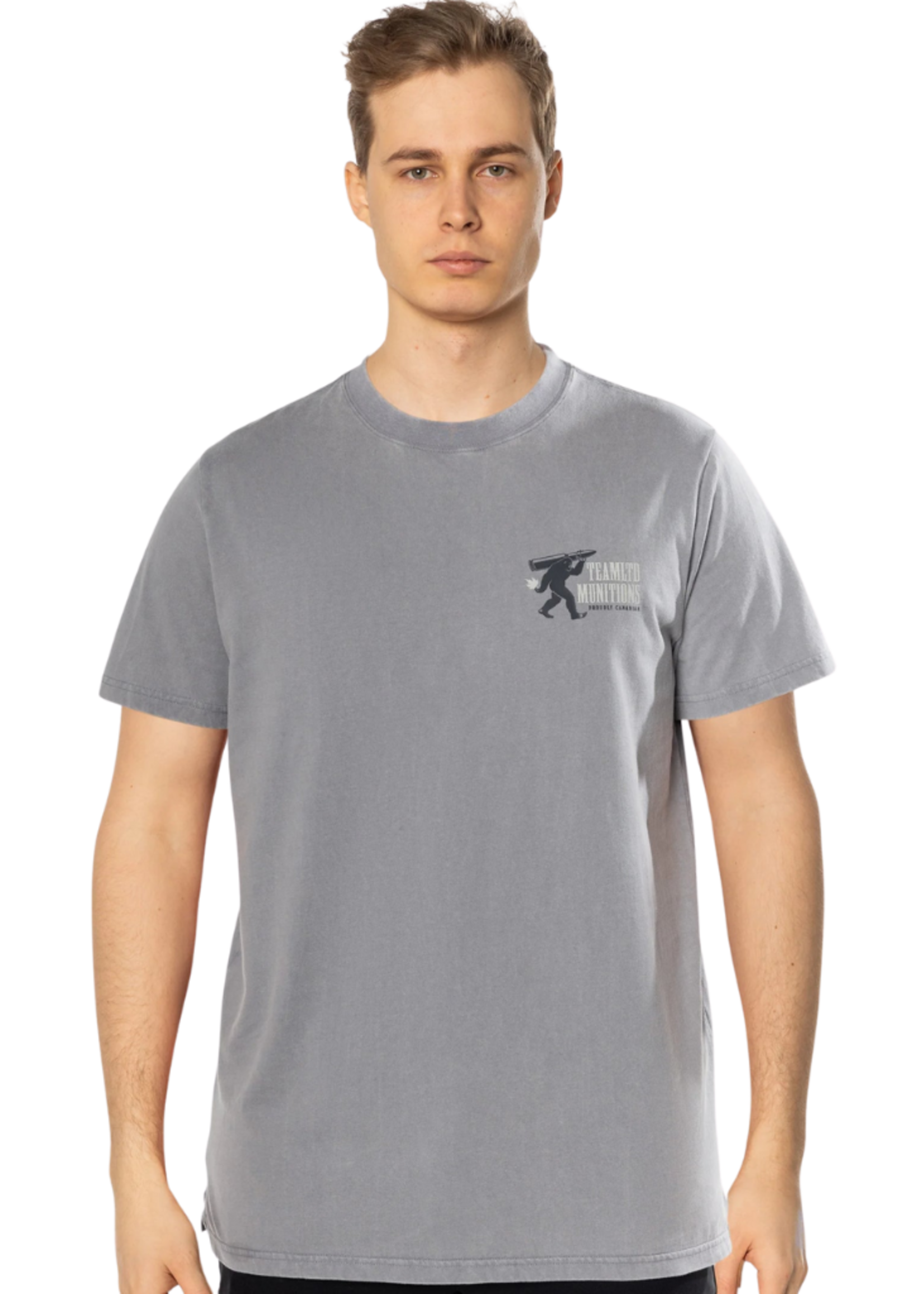TEAMLTD Men's Munitions T-Shirt | Washed Grey