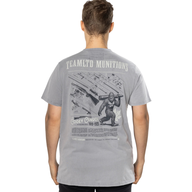 TEAMLTD Men's Munitions T-Shirt | Washed Grey