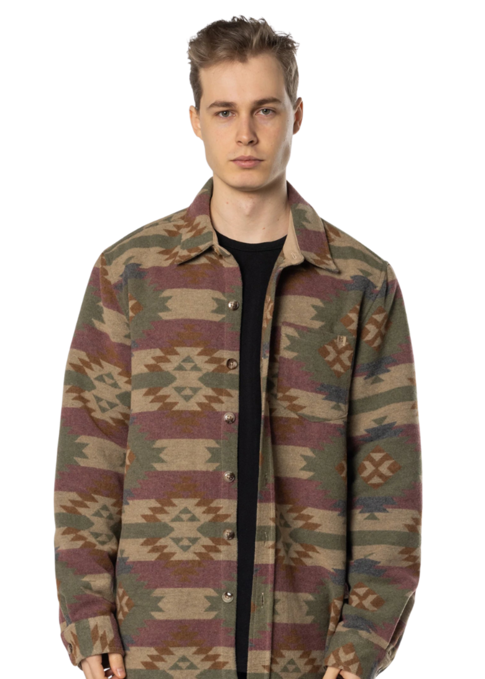 TEAMLTD Men's Aztec Overshirt