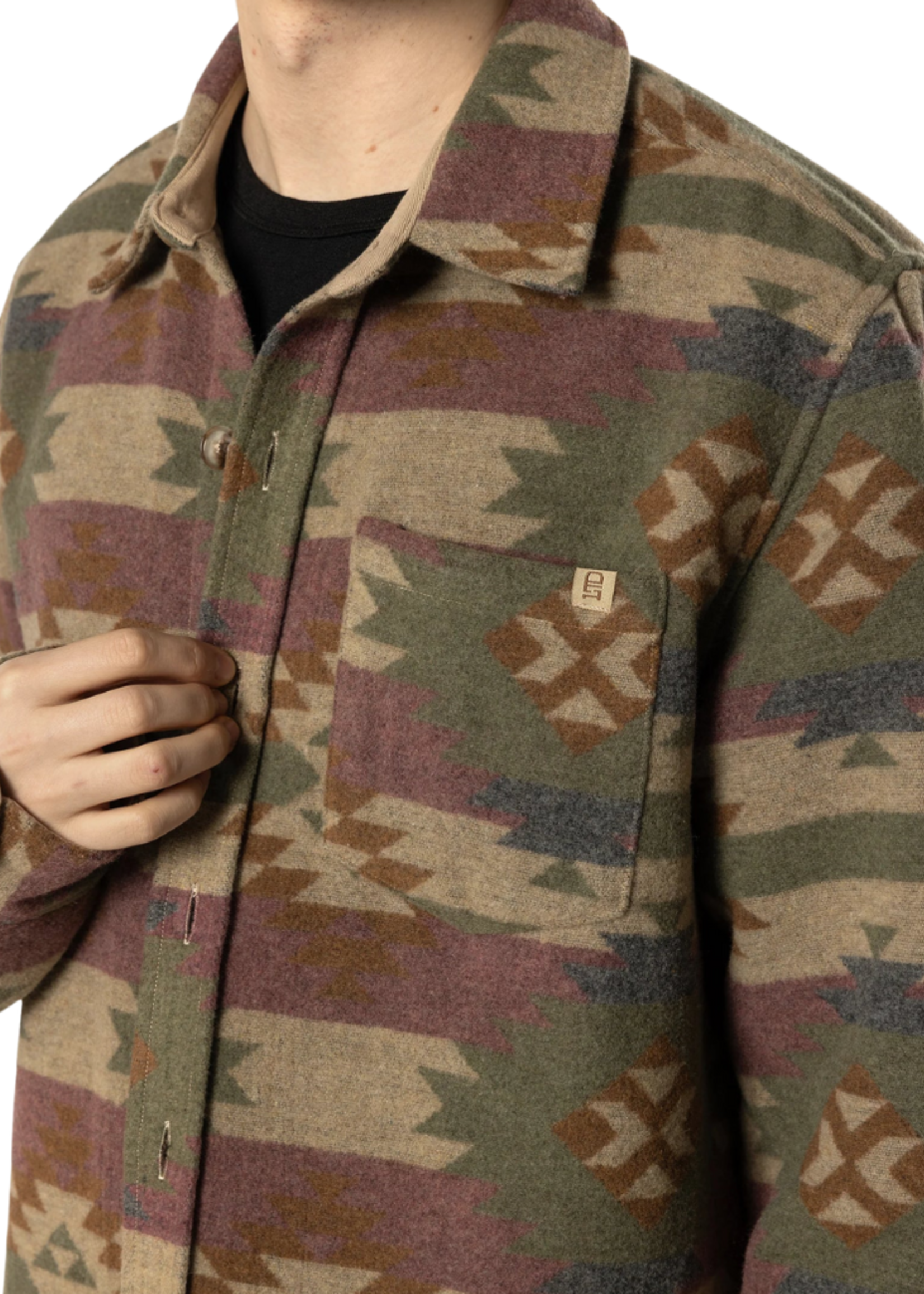 TEAMLTD Men's Aztec Overshirt