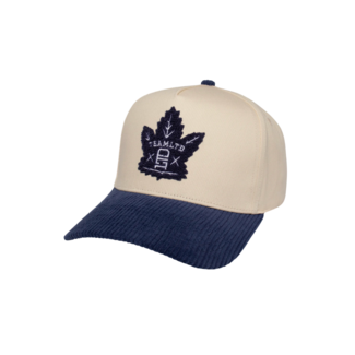 TEAMLTD Buds Cord Snapback | Cream / Blue