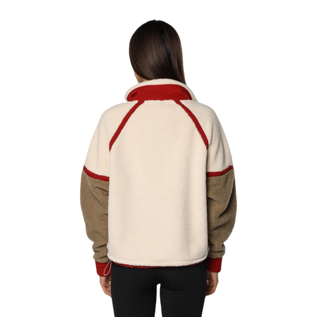 TEAMLTD Women's Sherpa 1/4 Zip Sweater