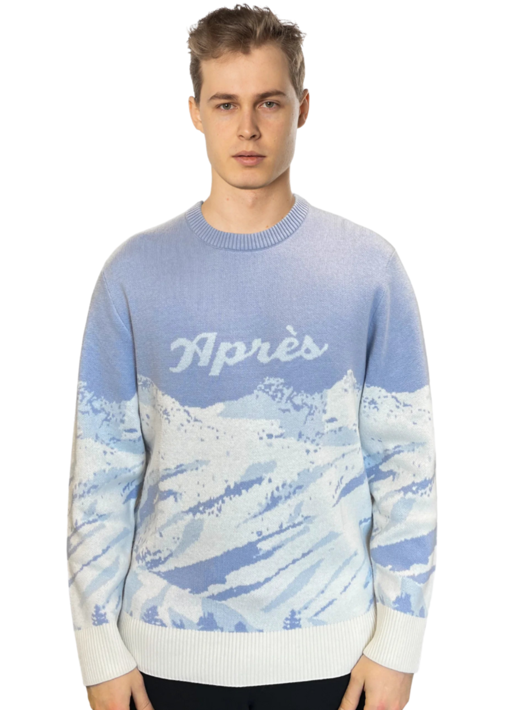 TEAMLTD Men's Apres Knit Sweater | Blue