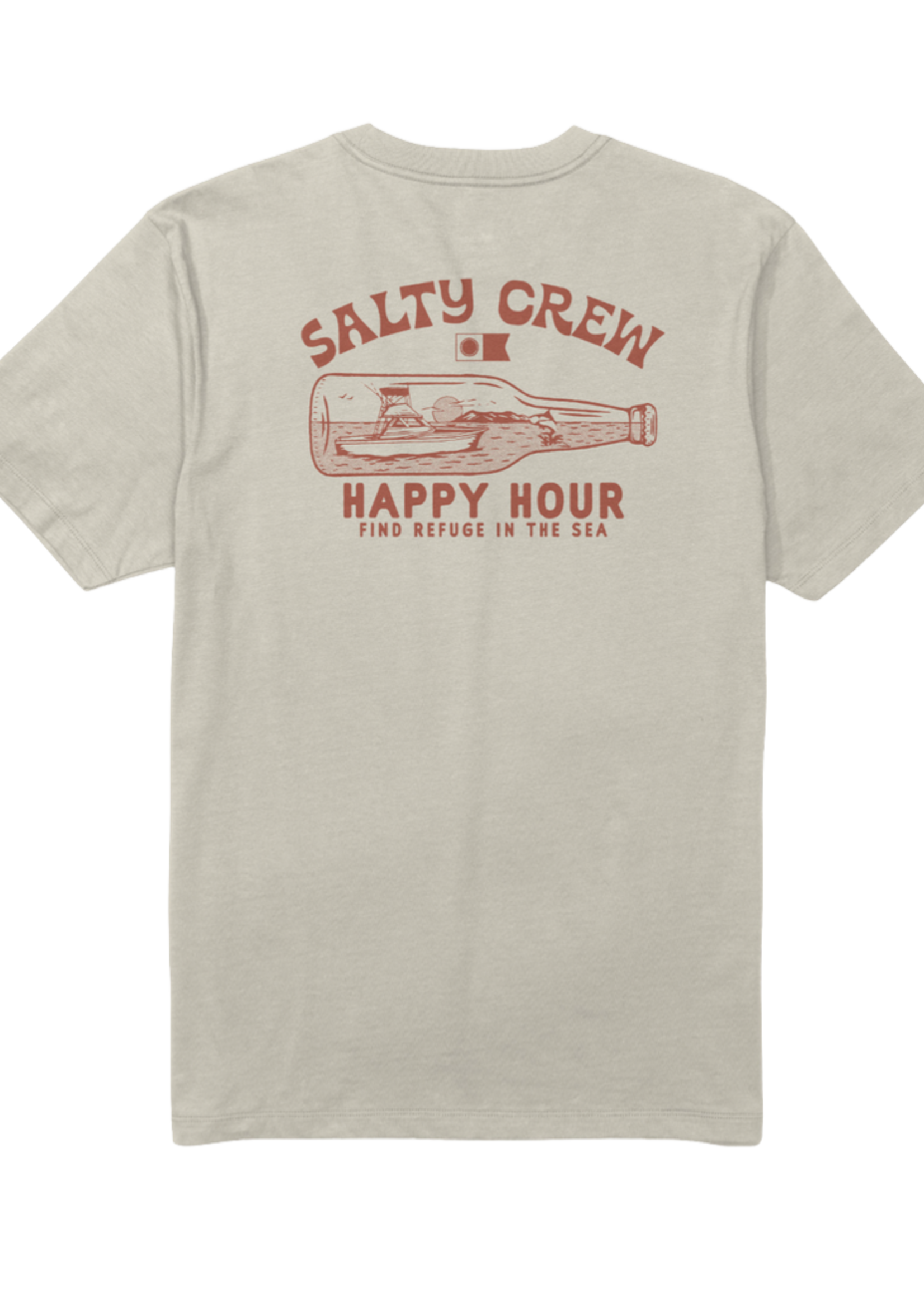 Salty Crew Men's Bottle Rocket Short Sleeve Tee | Bone