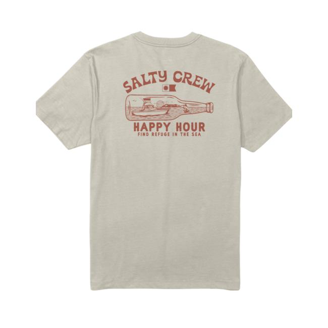 Salty Crew Men's Bottle Rocket Short Sleeve Tee | Bone