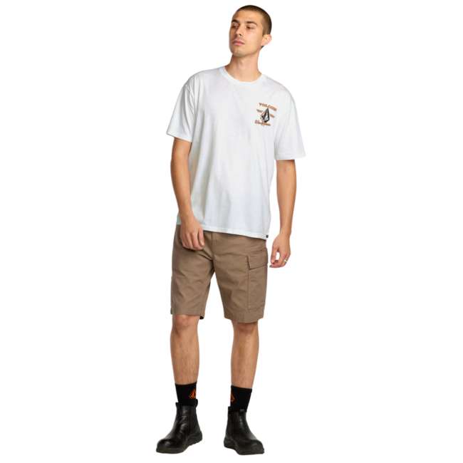 Volcom Men's Enamel Short Sleeve Tee | White