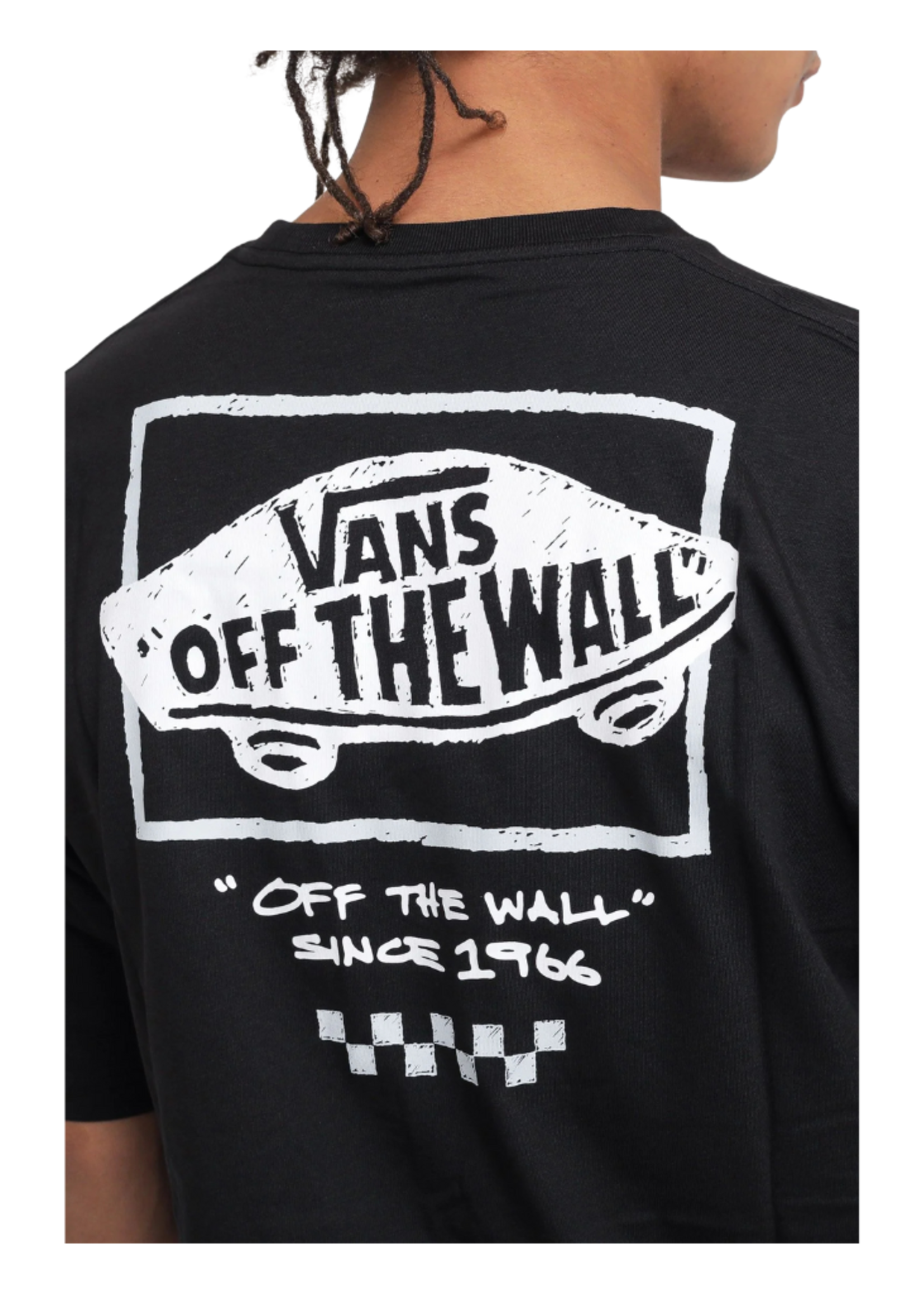 Vans Men's Sketchy Past Short Sleeve T-Shirt | Black