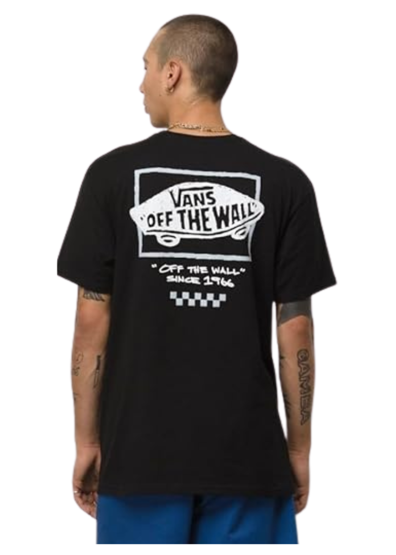 Vans Men's Sketchy Past Short Sleeve T-Shirt | Black