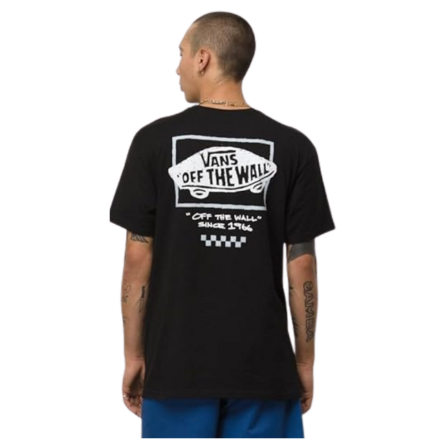Vans Men's Sketchy Past Short Sleeve T-Shirt | Black