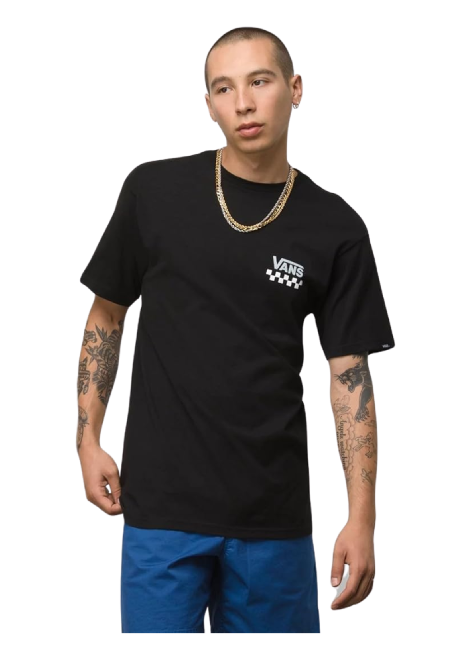 Vans Men's Sketchy Past Short Sleeve T-Shirt | Black