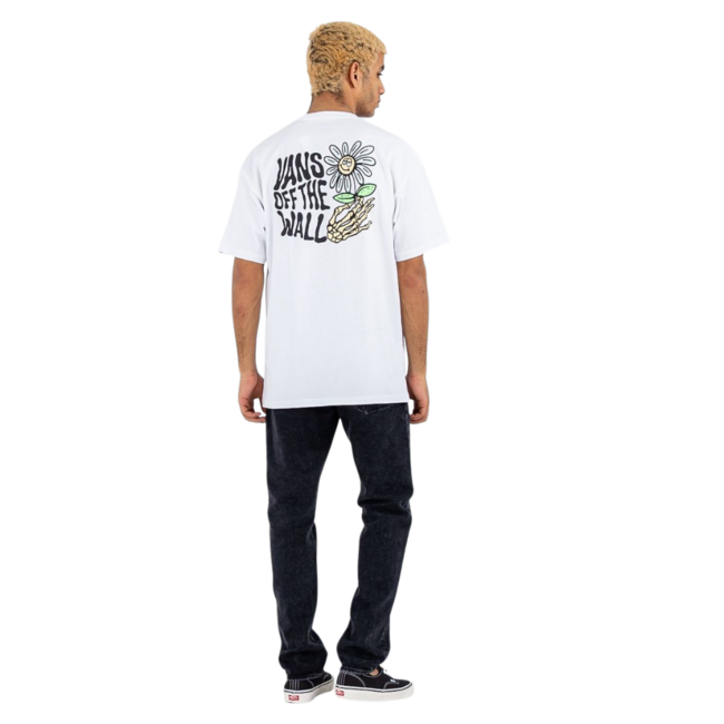 Vans Men's Skull Daze Short Sleeve T-shirt | White