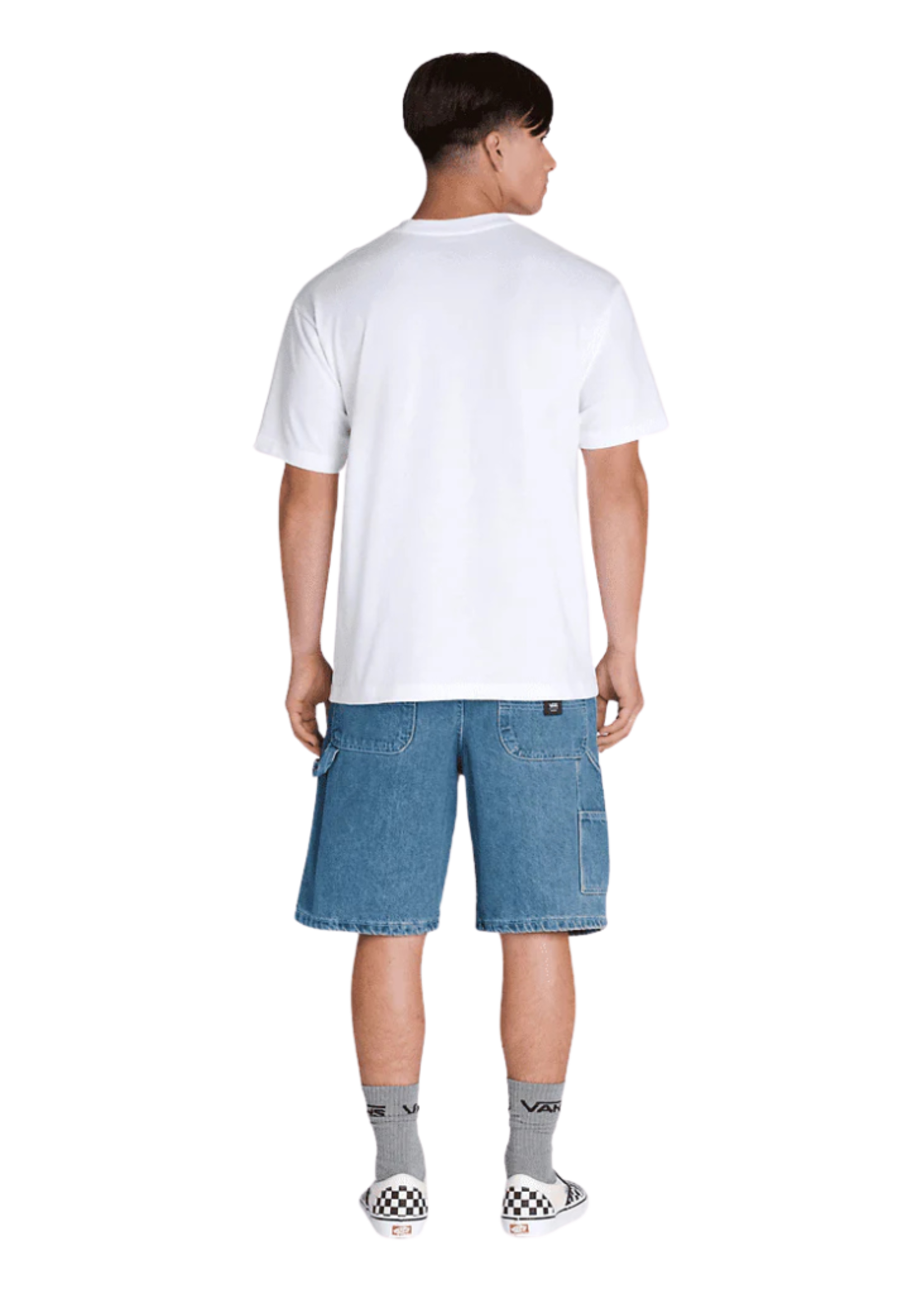 Vans Men's Drill Chore Loose Denim Workwear Short | Stone Wash