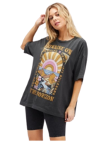 Billabong On The Horizon Oversized T-shirt | Off Black