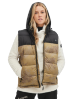 O'Neill O'riginals Puffer Bodywarmer Vest | Brown Camo