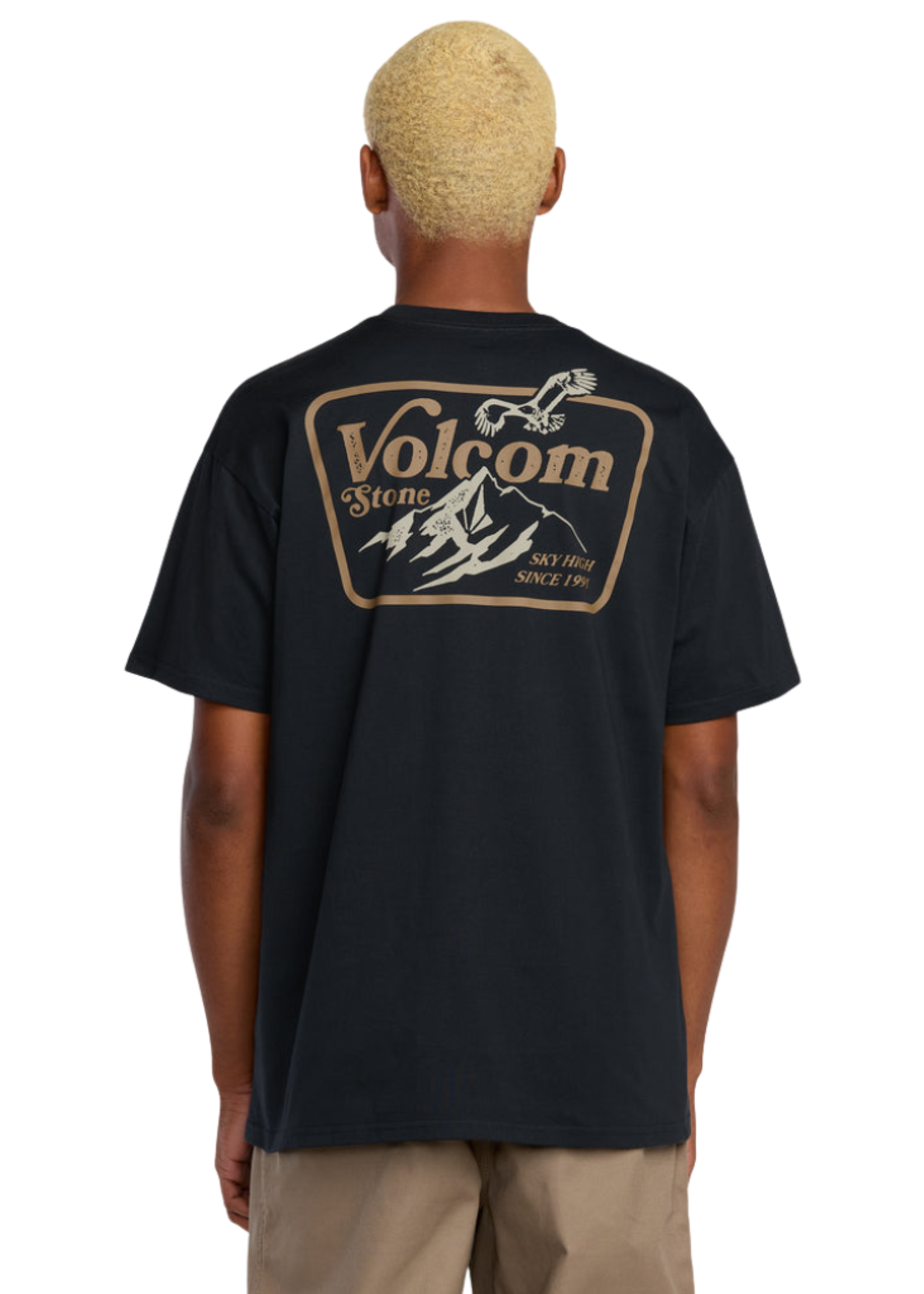 Volcom Men's Sky High Tee | Black