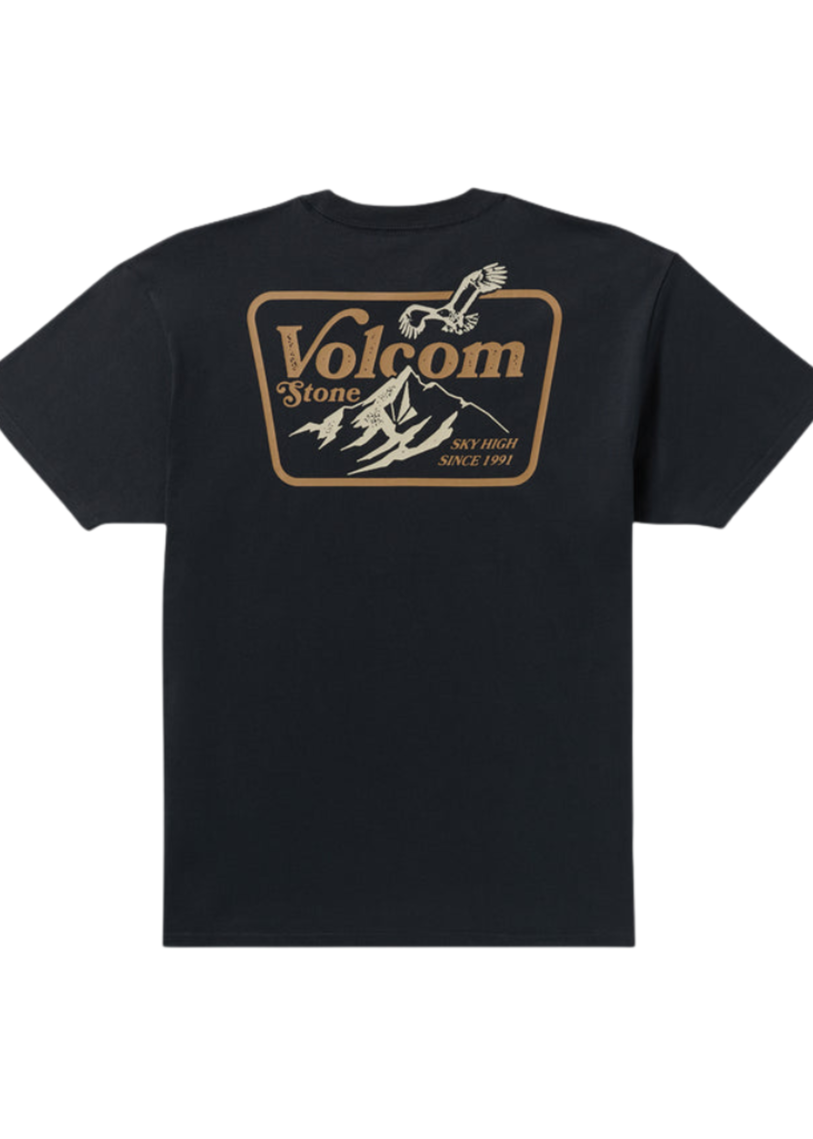 Volcom Men's Sky High Tee | Black