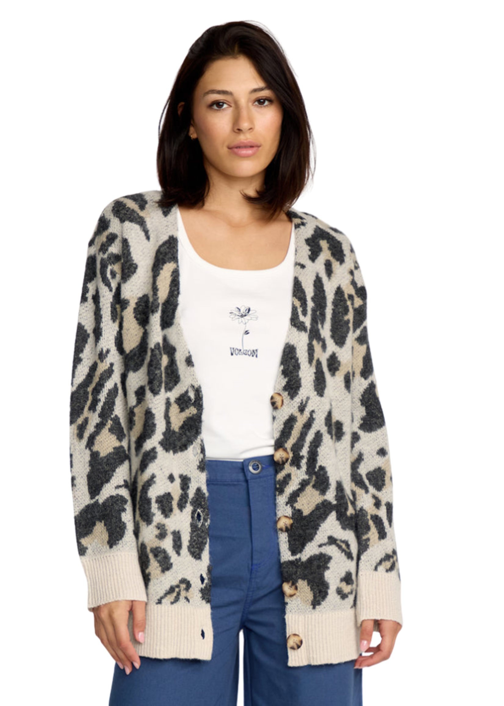 Volcom Women's Wylding Out Cardigan | Animal