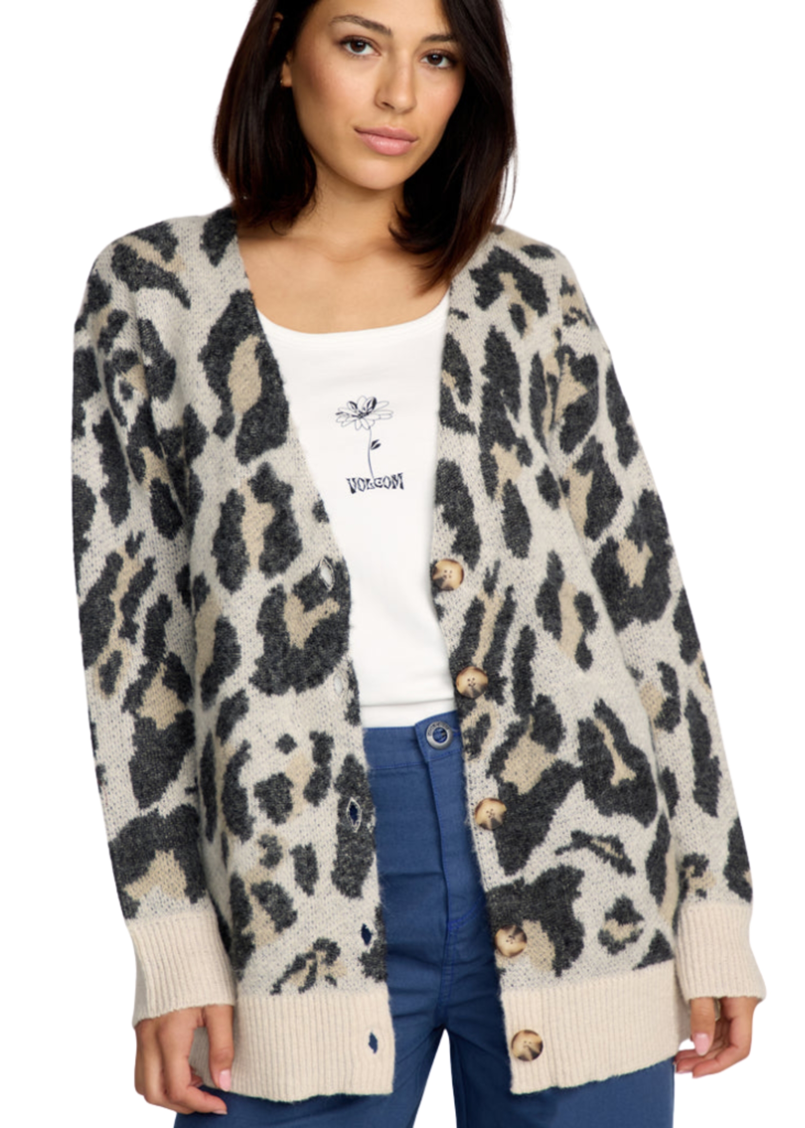 Volcom Women's Wylding Out Cardigan | Animal