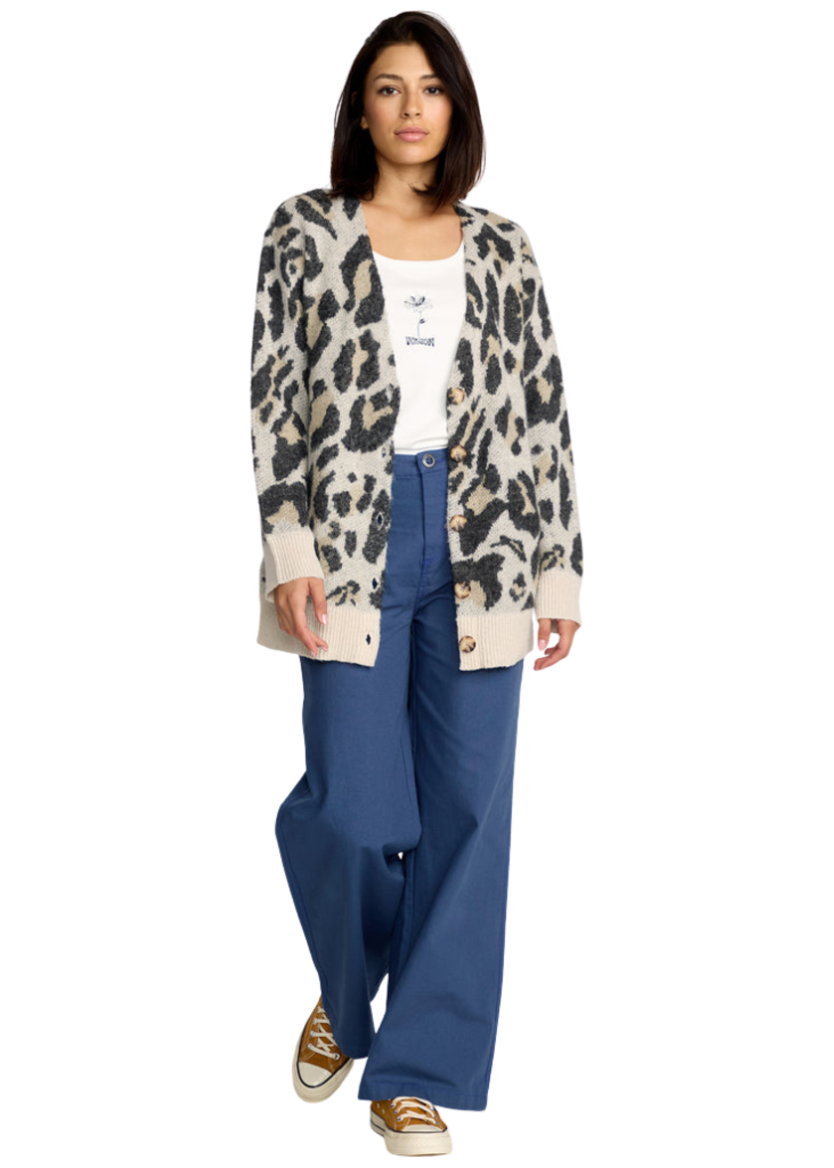 Volcom Women's Wylding Out Cardigan | Animal