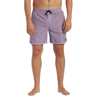 Billabong All Day Overdyed Layback 17" Volley Shorts | Purple Ash