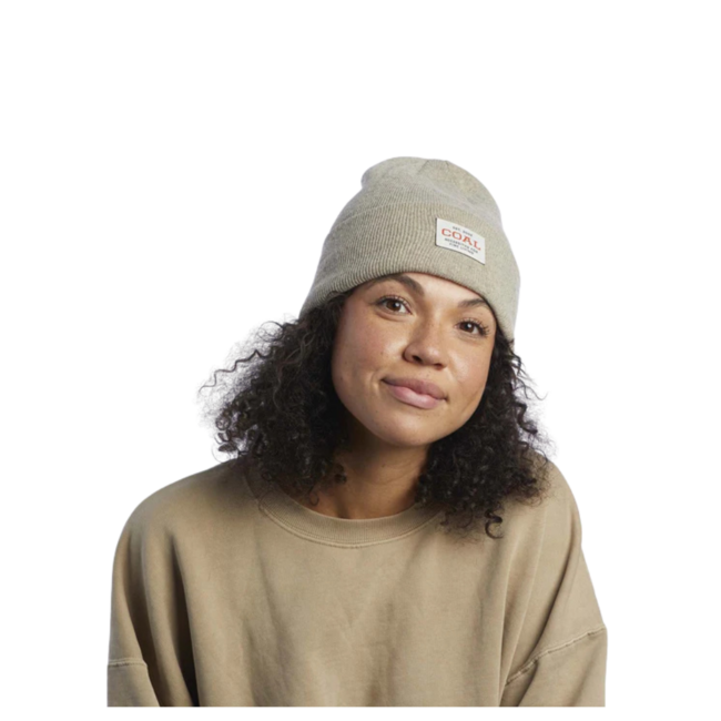 Coal Recycled Uniform Beanie | Natural